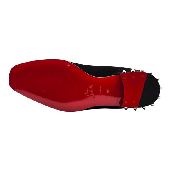 Christian Louboutin So Roadie Flat Suede Boots – Black – EU 39.5 / US 6.5 $1195 main image 4